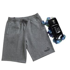 Puma NWT Performance Gray Sweat Shorts Men L